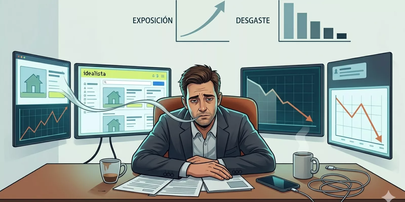 Estrategias para Evitar el Desgaste en Idealista