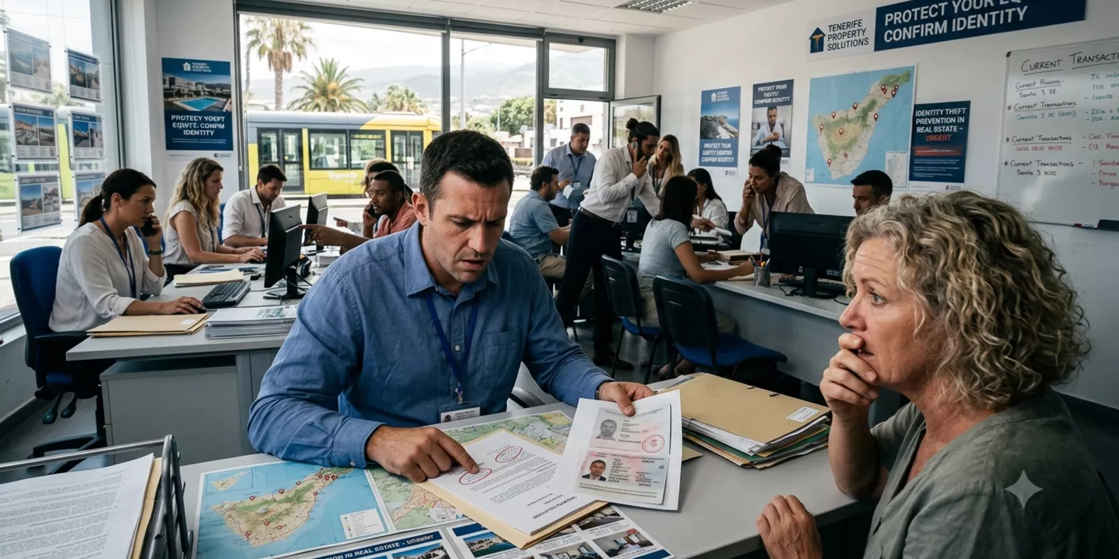 Suplantación de identidad en ventas inmobiliarias